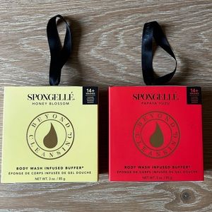 NWT 2 Spongelle Body Wash Infused Buffers
